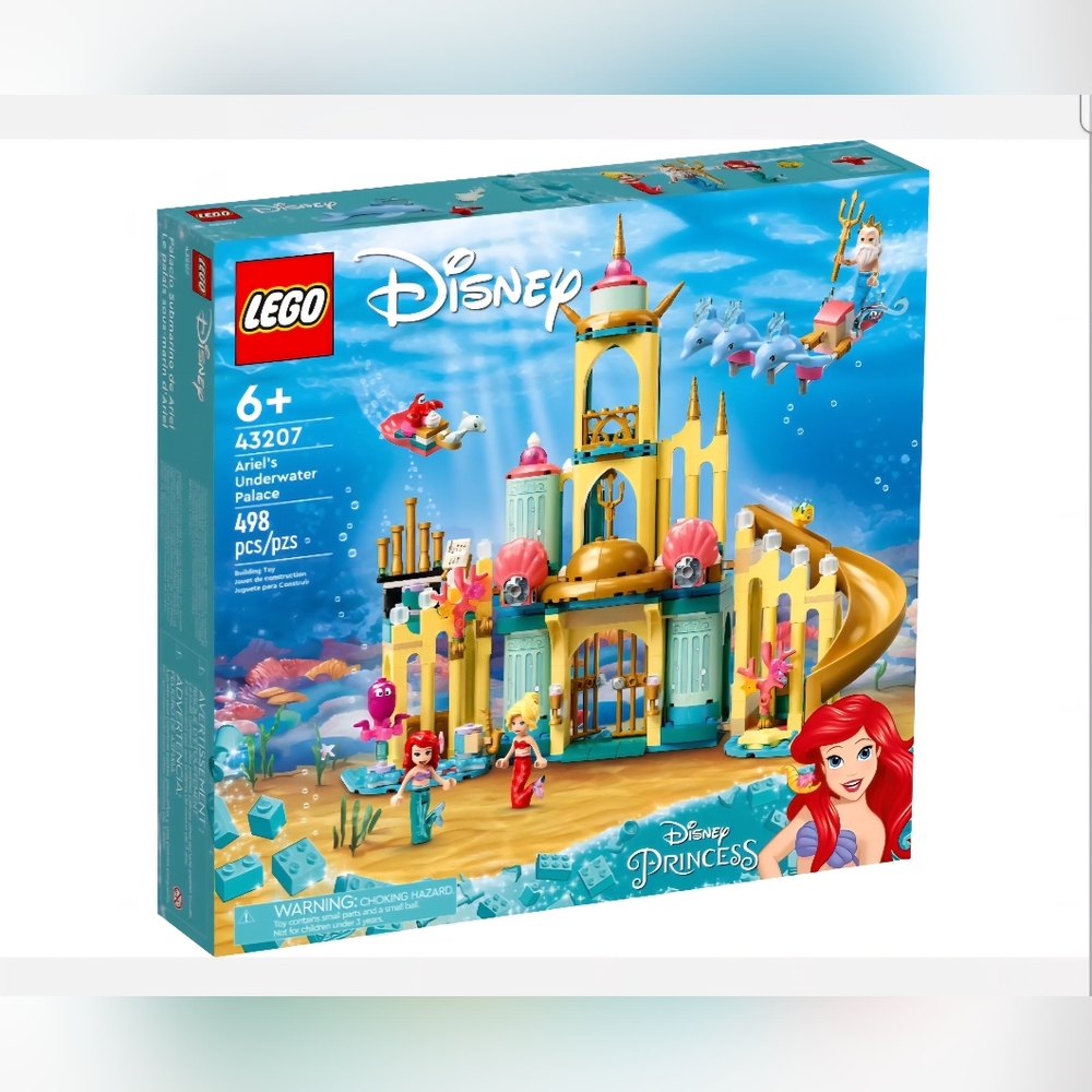 LEGO Disney Ariel's Enchanted Sea Castle Set 43207